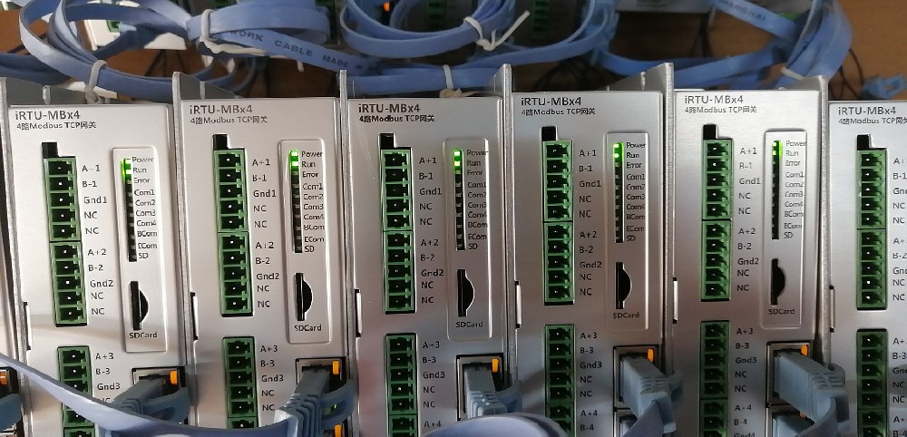 Modbus TCP (4路RS485, 雙網(wǎng)口)