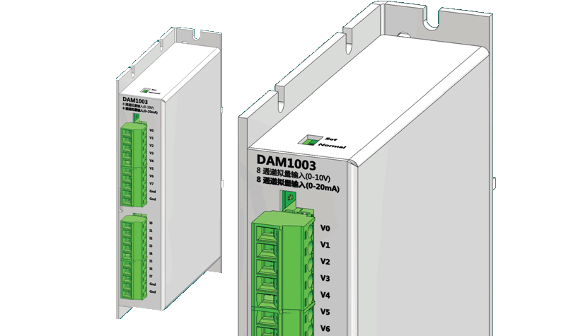 8通道±10V輸入，8通道±20mA